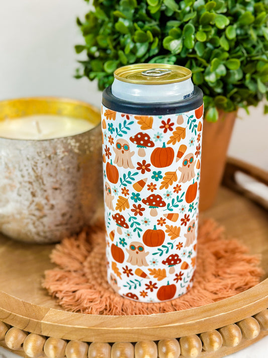 Fall Favs Tall Can Koozie