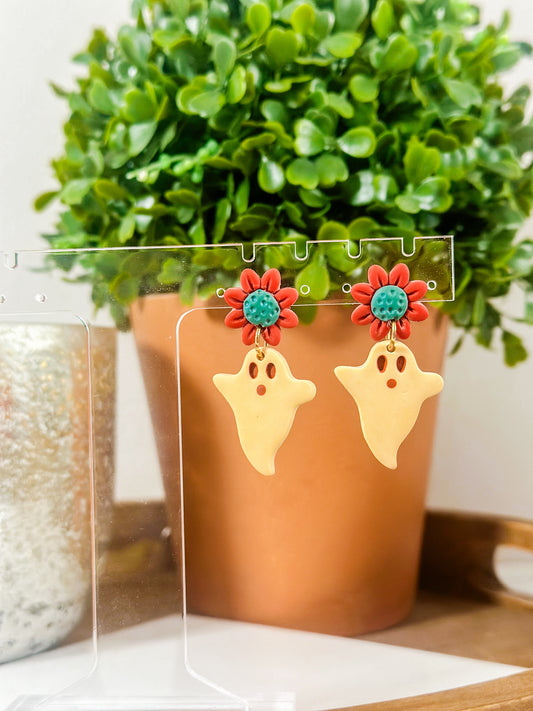 Gail the Groovy Ghostie Earrings