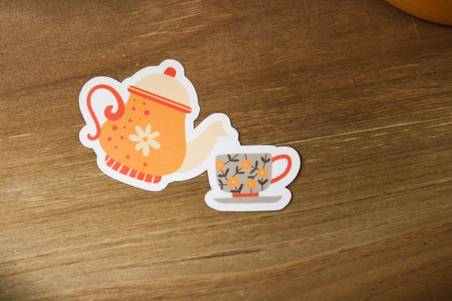 Tea-Time Sticker