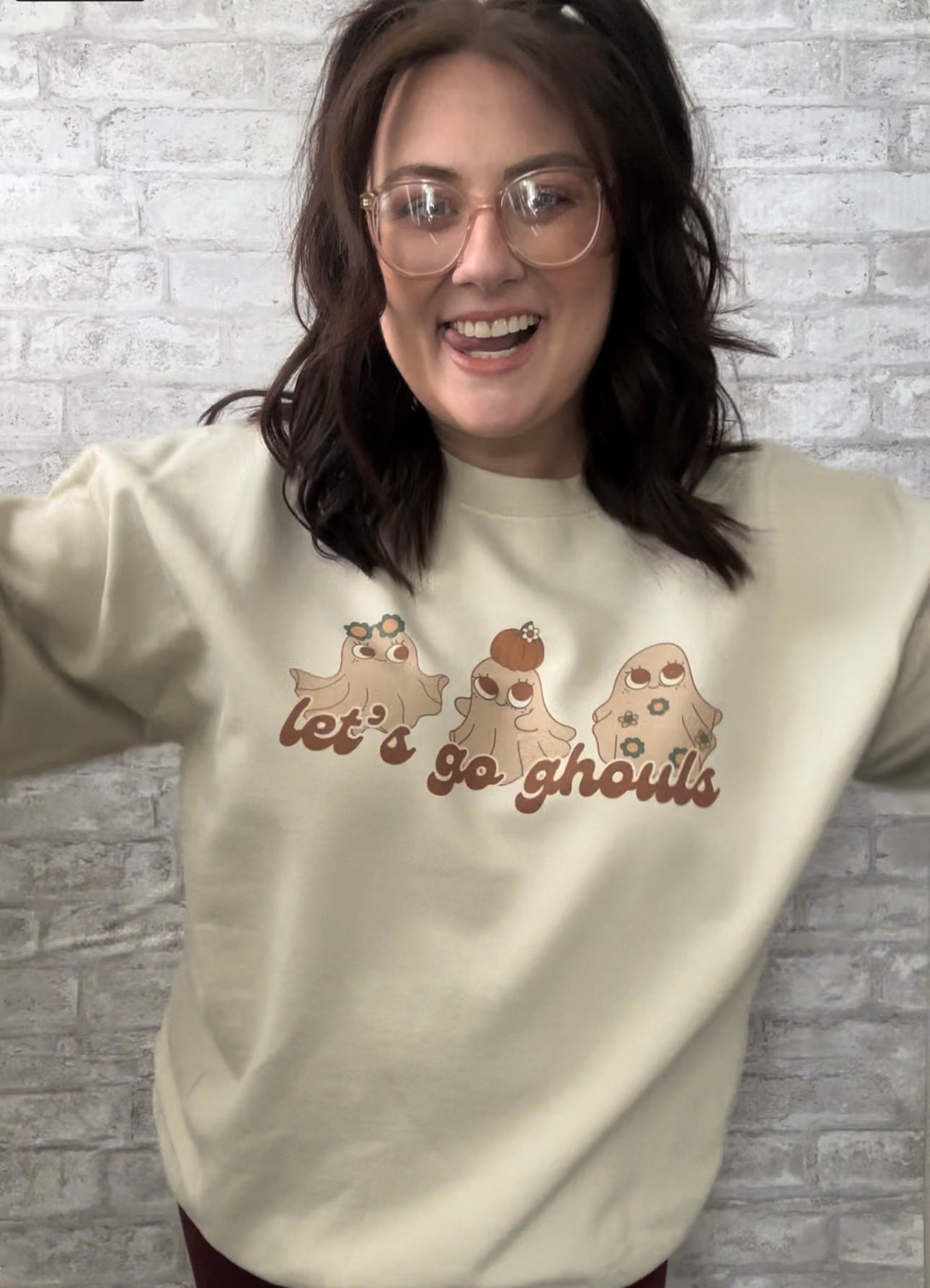 Let's Go Ghouls Crewneck