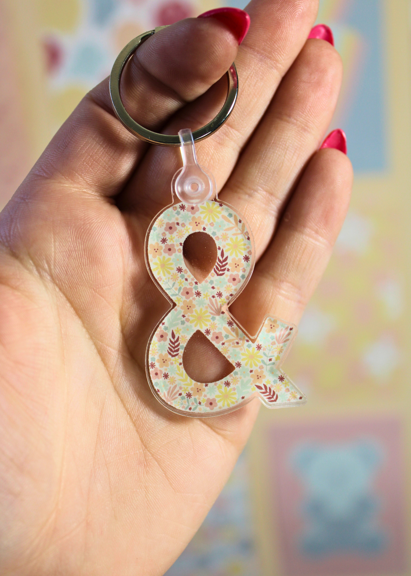 Ampersand Keychain