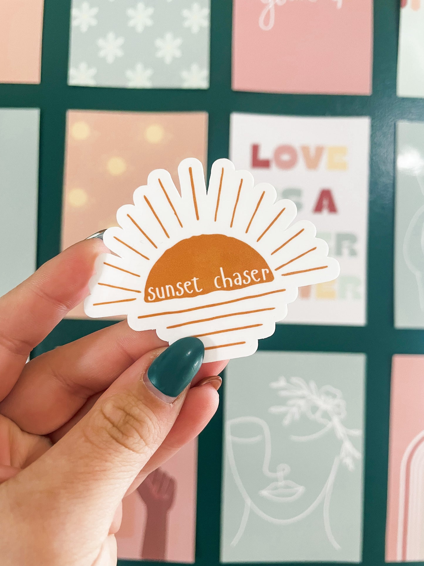 Sunset Chaser Sticker