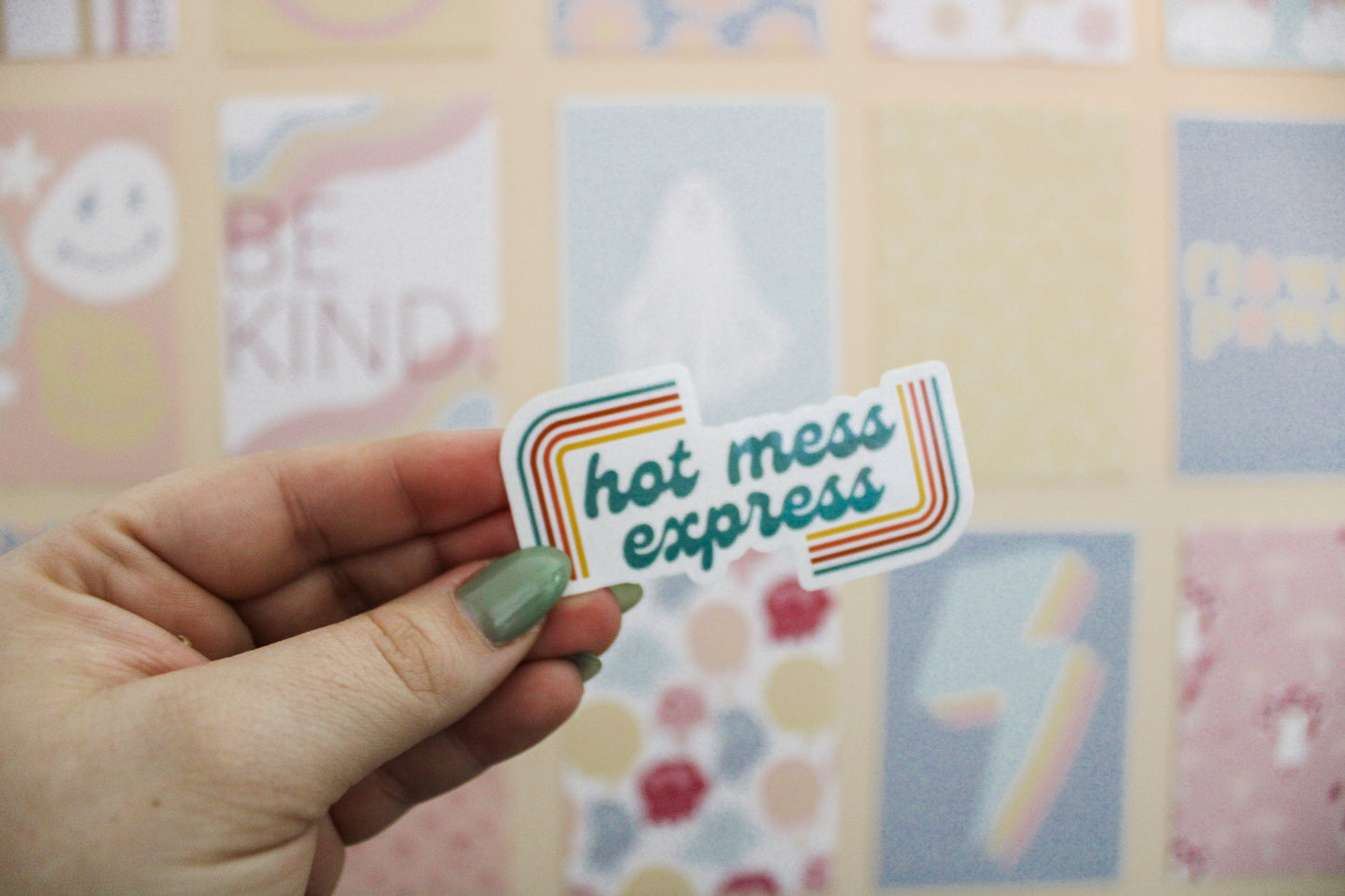 Hot Mess Express Sticker